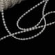 thumbnail image 4 of Cadena de de perlas semiredondas de 50 m, hilo de guirnalda, ropa para el hogar, decoración DIY, Beige Colcomx perlas de media cadena de perlas, 4 of 8