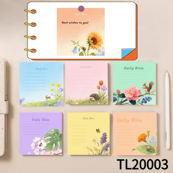 Sticky Notes: The Daily Essential for Busy People (3.54×3.54 Inches),100-Pack with105 Various Emoticon Stickers,Whimsical Fry Adventures on Every Page