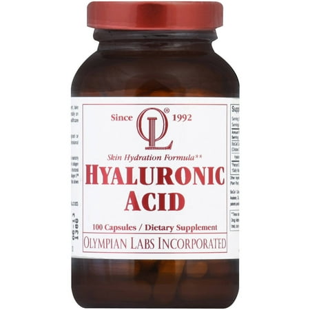 Olympian Labs Acide Hyaluronique Capsules, 100 CT