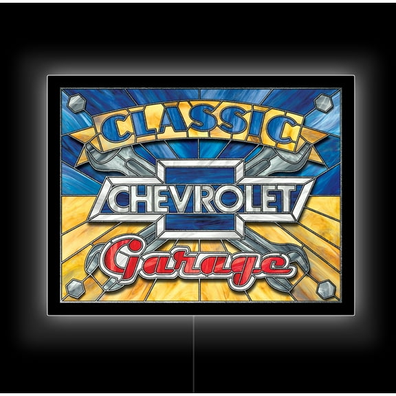 LED CHEVY CLASSIC GARAGE Signs