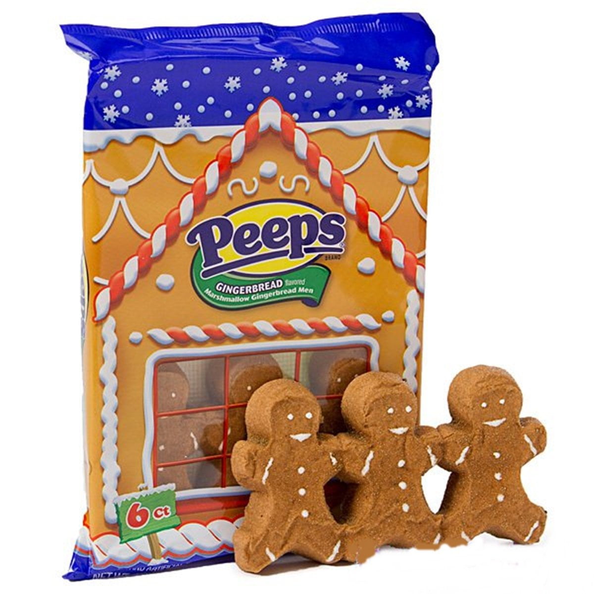 Hot chocolate cookie cups Peeps Gingerbread Flavored Marshmallow Gingerbread Men Christmas Candy