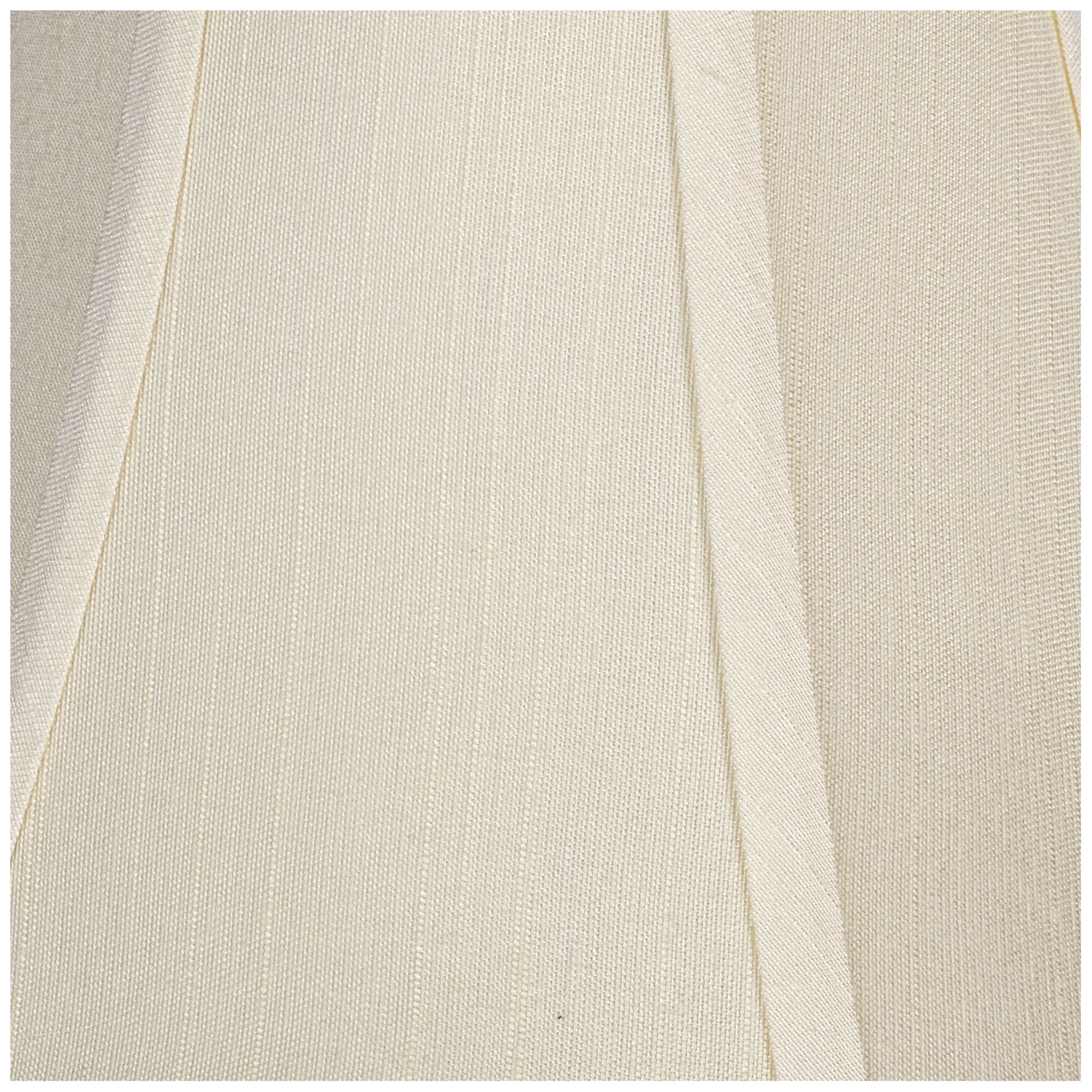 Imperial Shade Creme Small Bell Lamp Shade 4.5" Top x 9" Bottom x 8" Slant x 7.5" High (Spider) Replacement with Harp and Finial