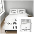 thumbnail image 1 of Peach Bedding Four Piece Set Polyester Microfiber Comforter Cover Sheet Pillowcases for Cozy Bedroom Dorm, 1 of 6