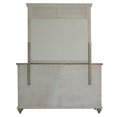 thumbnail image 5 of Sunset Trading Shades of Sand Wood Dresser with Shutter Mirror in Cream/Walnut, 5 of 10