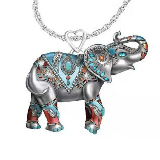 Necklace elephant shop