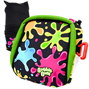 BubbleBum Inflatable Car Booster Seat - Travel Booster Seat - Slime Style