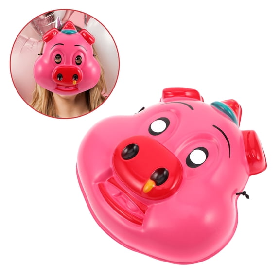 LOLIPPYY  Costumes Mask Pig Costume Mask Pink Plastic 1Set For Parties