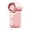 Pink, variant on Handheld Fan Durable Portable Fan for Travel, Ultra Quiet Powerful Cooling Mini Fan for School Dormitory Office Outdoor,3.5*4.3 Inch Rechargeable Personal Hand Fan,Mint Green