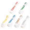thumbnail image 2 of Paquete de 600 Pulseras Papel VIP Impermeables Colores NeóN Variedad para Eventos Fiesta, 2 of 5