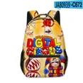 thumbnail image 1 of The Amazing Digital Circus Magical Digital Circus School Bag Students Start School Fashion Casual Backpack Cartoon Backpack, 1 of 5