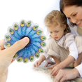thumbnail image 4 of 1 Set Fingertip Spinner Ultra-quiet Long Rotation Time Multi-color Drill  Painting Fingertip Spinner for Handicraft, 4 of 8