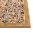 thumbnail image 6 of Rugs.com Aditi Collection Rug – 4' Square Dark Yellow Low Rug Perfect For Living Rooms, Kitchens, Entryways, 6 of 9