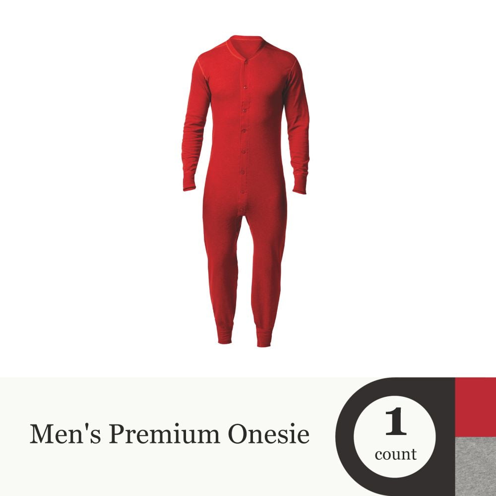 Stanfield's Men's Thermal Premium Cotton Rib Onesie Baselayer