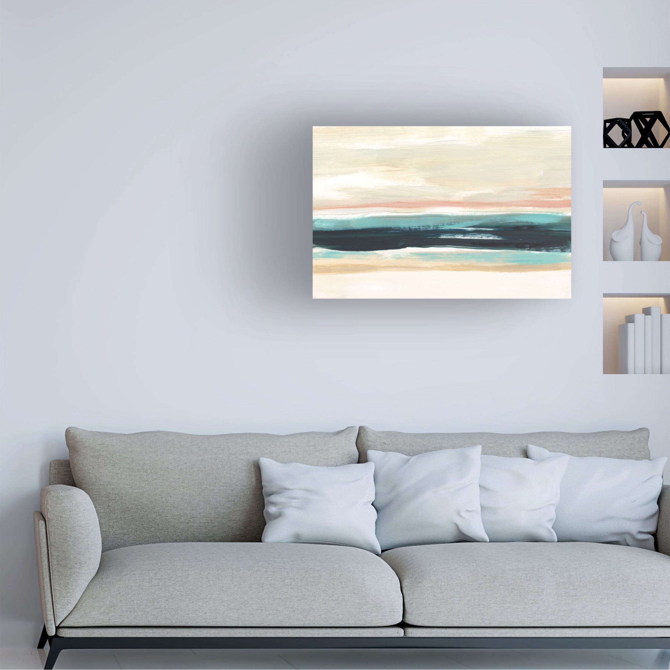 Trademark Fine Art Ethan Harper Caribbean Tides I Canvas Wall Art