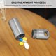 thumbnail image 4 of Caja De Medicina, Sellado De Botella De Medicina Para Acampar Con Proceso De Tratamiento CNC De Alta Dureza Para Escalar, 4 of 7
