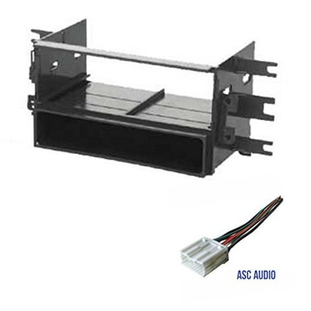 Eclipse Stereo Car Car Stereo Dash Kit and Wire Harness for Installing a new Single Din Radio for some 1995-1998 Eagle Talon, Mitsubishi 1995-2005 Eclipse 2000-2005 Montero Sport 2003-2006 Outlander ()