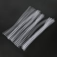thumbnail image 1 of 20Pcs Plastic Binding Ring, 30 Hole Loose-leaf Plastic Binding Ring Spring Spiral Rings For A4 Paper, 1 of 8