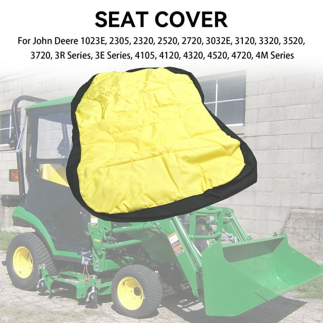 18" Compact Utility Tractor Seat Cover LP95233 Fit For John Deere Large