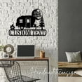 thumbnail image 5 of Handmadetneonsign Custom Camper Van Metal Wall Art LED Light, Wild Camping Metal Sign, Caravan Metal, 5 of 5