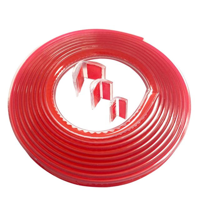 Protector de esquinas para mesas de bebé 100 % silicona, protector de muebles para bebé preadhesivo transparente de 1 m, protectores de esquinas y bordes de gabinetes para la seguridad del