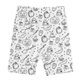 thumbnail image 4 of Girls Printed Pajama Set Soft Round Neck Short Sleeve Sleepwear Comfortable Loungewear Outfit For Spring And Summer Seasons, 4 of 6