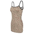 thumbnail image 5 of Ladies Elegant Sling Sleeveless Sexy Dress floral, 5 of 6