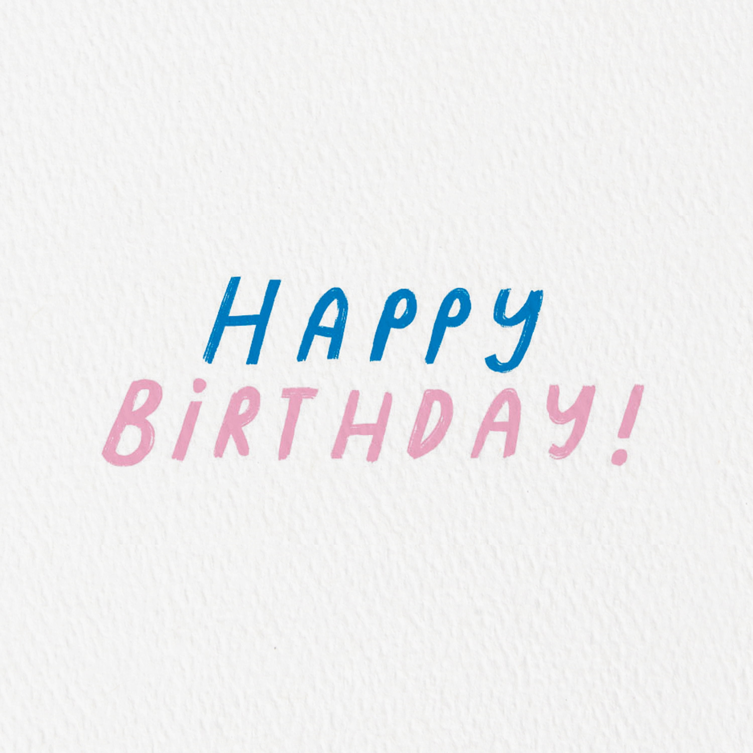 Hallmark Good Mail Birthday Card (Day the World Got Lucky)