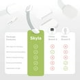 thumbnail image 3 of Skyla Homes Child Lock- Adjustable, Adhesive, Child Lock I Child Safety Lock I White I 12 Pack, 3 of 11