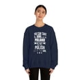 thumbnail image 4 of Can take girl out of Poland Can't take Polish Pride Unisex Sweatshirt S-2XL, 4 of 7