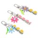 thumbnail image 2 of EeaseMX 3 llaveros de metal con diseño de llaves de colores, accesorios para bolsos de mujer, decoración., 2 of 8