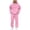 Pink, variant on GiLiling Hoodie Sweatsuit Set for Boys Girls 2 Piece Hooded Sweatshirt Jogger Sweatpants Tracksuit Kids Athletic Solid Outfits (Sky Blue, 7-8 Years)
