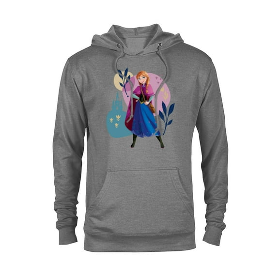 Disney Frozen Princess Anna of Arendelle - Pullover Hoodie for Adults - Customized-Athletic Heather