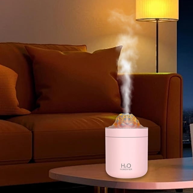 Humidificador portátil con luz de colores 500 ml perfecl