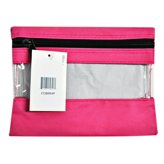 Craft Caddy Bag 8 Inch By 6 Inch Hot Pink