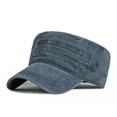 thumbnail image 1 of Men's military cap, army cap, made of cotton, adjustable sun cap for hiking and, 1 of 5