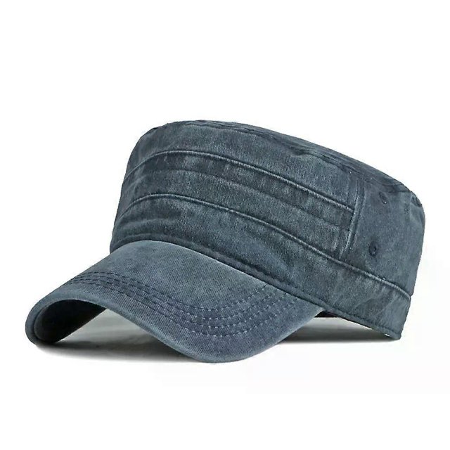 Men's military cap, army cap, made of cotton, adjustable sun cap for hiking and