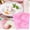 Pink, variant on 1PC 3D Rabbit Pig Silicone Mousse Cake Mold Bunny Piggy Baking Tray Dessert Mold Pastry Brownie Jelly Truffle Pudding Fruit Ice Cream Soap Candle Making Tool