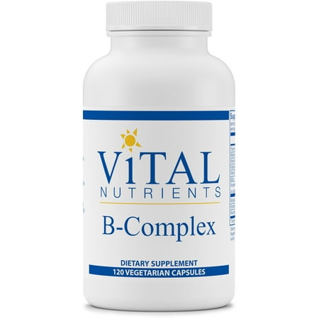 - Vital Nutrients - B-Complex - Balanced High Potency B Vitamin Complex - 120 Capsules