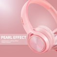 thumbnail image 2 of Auriculares con cable LORELEI S9 con micrófono para niños Pearl Pink, 2 of 7