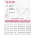 thumbnail image 4 of Girls Long Sleeve Shiny Metallic Gymnastics Leotards Bodysuit with Tights, 4 of 10