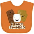 thumbnail image 3 of Inktastic I Love S'Mores Boys or Girls Baby Bib, 3 of 4