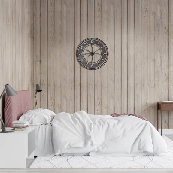 Antique Gray Casual Wall Clock