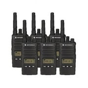 6 Pack of Motorola RMU2080D Two way Radio Walkie Talkies