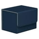 thumbnail image 1 of Soporte de almacenamiento Zulema caja de Tarjeta de juego PU para más de 100 tarjetas deporte Azul oscuro, 1 of 7