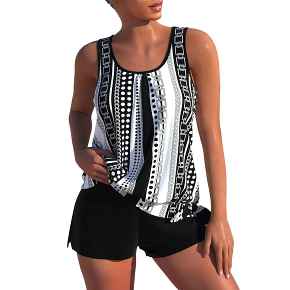 Tankini ROSEWE de dos piezas, deportivo y discreto