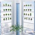 thumbnail image 2 of Estantes colgantes para plantas de interior Otniap, 4 niveles, 16 cm, transparentes, paquete de 2, 2 of 7
