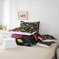 thumbnail image 5 of Math Bed in a Bag Full 7 Pieces,Math Equations Art Comforter Set Reversible Mathematical Formula Design,Ultra Soft & Breathable Bedding Sets with Comforter,Sheets,Pillowcases & Shams, 5 of 5