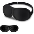 thumbnail image 1 of Máscara para ojos NQ Máscara para dormir cómoda y liviana opaca transpirable con correas de hombro ajustables, 1 of 4