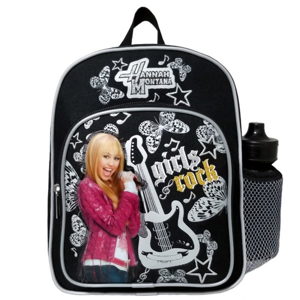 Disney Hannah Montana Guitar Kids Mini Backpack/School/Book Bag w