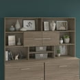 thumbnail image 7 of Office 500 72W Desk Hutch in Modern Hickory - Engineered Wood, 7 of 7